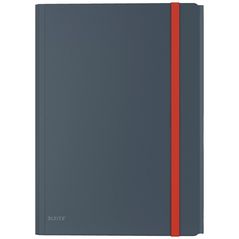 Папка для документов Leitz 46190089 Mapa din plastic cu elastic Cosy A4, gri