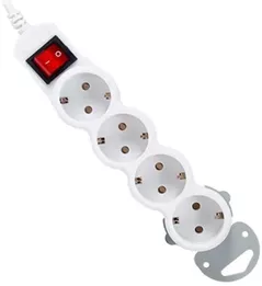 Удлинитель электрический Scame 161.242D10, 4 locuri 16A 250V 10m