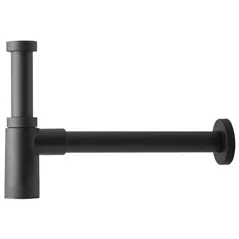 Сифон для кухонной мойки HERZ Design Black 11/4 D32 UH16207B