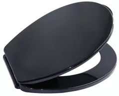 Сиденье для унитаза Bisk 08447 IRIS negru