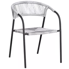 Mobilier pentru grădină Deco Monte RC-2523 Grey+Dark Brown Legs