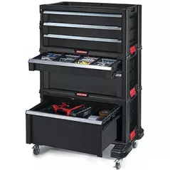 Система хранения инструментов Keter 57706 PRO, 59.8x37.7x83.2cm, 6 lazi