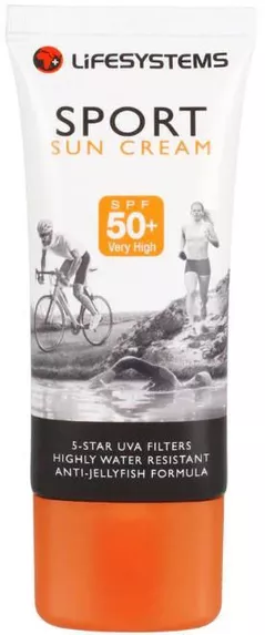 Аксессуар для кемпинга Lifesystems Sport SPF50+ Sun Cream 50 ml, crema cu protectie solara