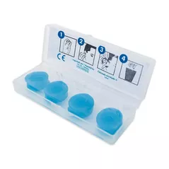 Accesoriu pentru înot miscellaneous 4416 Dopuri inot silicon (4 buc. + box) Golfinho A605