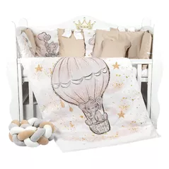 Детское постельное белье PernaMea Set lenjerie 8 piese Cosita Elefant Maro (PM.105897/4)