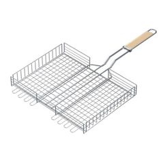 Товар для пикника Grill Master 16027-9 Plasa pentru gratar Premium 40x30x7 cu maner