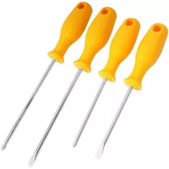 Набор ручных инструментов Tolsen Set 4 surubelnite SL5,5x100/SL6.5x150/PH1x100/PH2x150 (20737)