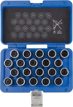 Набор головок, бит, насадок King Tony 9BW0120 головки для секреток VW, 20 предметов