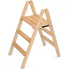 Scară Arredamenti Italia Dorotea, стремянка-табурет, бук, вишневое дерево