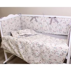 Детское постельное белье PernaMea Set lenjerie 8 piese Baby Freya (PM.100262/7)