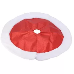 Новогодний декор Promstore 20270 Covoras pentru bradul de Craciun D90cm, rosu