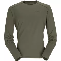 Îmbrăcăminte sport Rab Tricou barbati Force LS Tee Light Khaki XL (QBL-07-LKH-XLG)