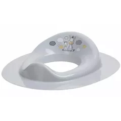 Oală Bisk 08316 Reductor wc p/u copii Zebra, gri