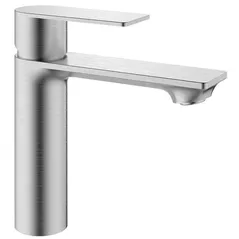 Смеситель для умывальника Mat|eco Breno 1133 никель браш на умывальник