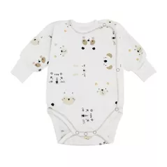 Детская одежда Minikin 242800156 Happy Baby Боди мордочки 0-1мес (56см)