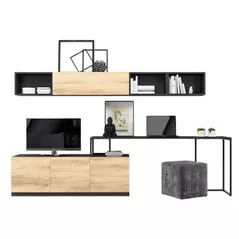Set mobilă living Indart Livingul Light 03 (280x42x160)