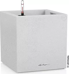 Цветочный горшок Lechuza Canto Stone 30 Low, Quartz White