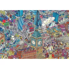 Puzzle Trefl 10750 Puzzle 1000. UFT Eye Spy: Londra, Marea Britanie