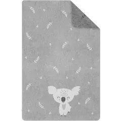 Плед s.Oliver 1220/800 Jacquard decke Junior 100x150 Grey