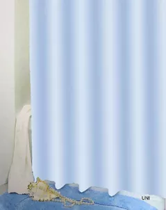 Perdea de duș Bisk 03510 UNI albastru, 200x180
