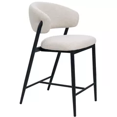 Барный стул Deco Marcus Beige (OTE Harper 110) + Black Legs