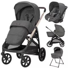 Сărucior pentru copii Inglesina APTICA Velvet grey Infant 4in1