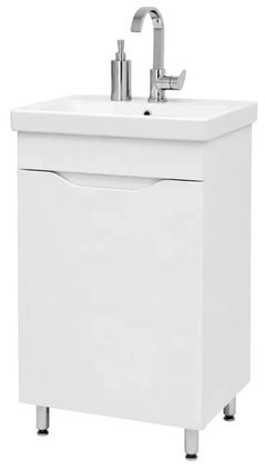 Dulap pentru lavoar Mashtab 11826 Print cu 1 usa 50cm Alb