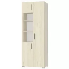 Dulap de birou Tisam Шкаф 3-х дверный с 2-мя открытыми полками 719х405х2025 (6601)