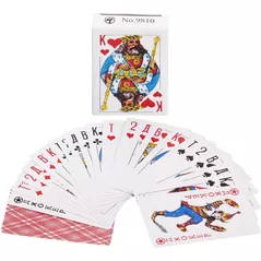 Joc educativ de masă SUHS 6622 Carti de joc clasici (54 buc.) 9810