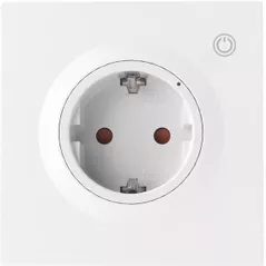 Розетка электрическая Sonoff Matter Over Wi-Fi Orb Wall Socket (WS01TPF-E), White