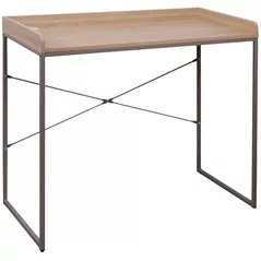 Офисный стол Deco Ergon (90x45x81H) Oak/Grey