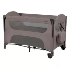 Манеж Kikka Boo 31003010150 Patut pliabil cu 2 niveluri Milky Way Beige 2026