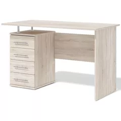 Офисный стол Fabrik Home СК-03 левый дуб сонома( стол.36мм)