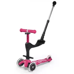 Самокат Micro MMD146 Mini 3in1 Deluxe Plus LED Pink