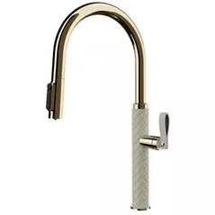 Bateria bucătărie Gessi 60934-434 Crème/Brass PVD