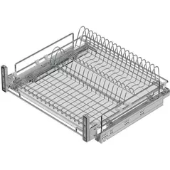 Фурнитура для мебели Starax S-2034-C выдвижная кр.фас. п/в 900мм