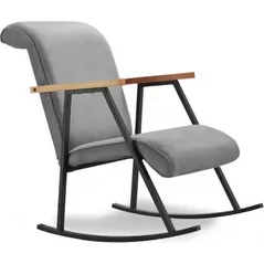 Fotoliu Trendy Balansoar Yoka-Gri 65x100x86cm (GTR003714)