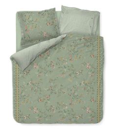 Домашний текстиль Pip Studio 329369 Kili Flower Green 200x200/220