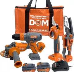 Set de scule electrice Technoworker VOR82785 Set instrumente pe acumulator