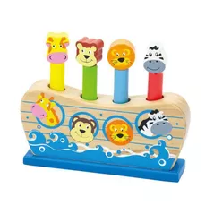 Jucărie Viga 50041 Pop Up Noahs Ark