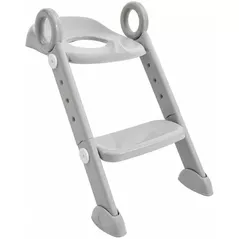 Oală BabyJem 861 Reductor WC cu treapta Soft Grey
