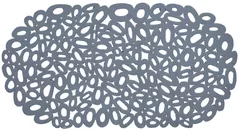 Covoraș de baie Bisk 08462 antiderapant GRAVA ECO 68/36 albastriu