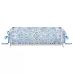Pernă Pip Studio 332426 Moon Flower Roll Cushion 22x70 Ligt Blue