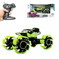 Радиоуправляемая игрушка New World 2073 Masina Rock Crawler Explosion Wheel 1:18 cu T/C, verde, 2410D