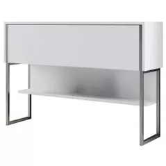 Стол Trendy Luxe, ArgintAlb, 120x80x30cm (GTR005832)
