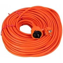 Удлинитель электрический Neomax 73453 Prelungitor cu o priza, cu impamantare, 15m, 3х1.0mm², 16A, oranj (NX535115/NX531115)