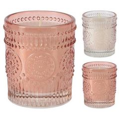 Lumânare Holland 22540 Свеча в стеклянном подсвечнике 6x5cm Greek style