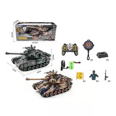 Радиоуправляемая игрушка Richi (04599) Tanc cu R/C cu încărcător