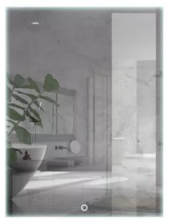 Зеркало для ванной Uniplast LM-110 LED (dreptunghiulara) 60x80cm