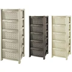 Комод Tontarelli 36316 Комод Arianna, 5 ящиков, 39Х39Х101.5cm